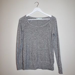 Grey Plush Sweater